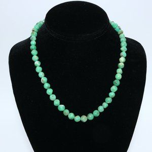 Chrysoprase Necklace